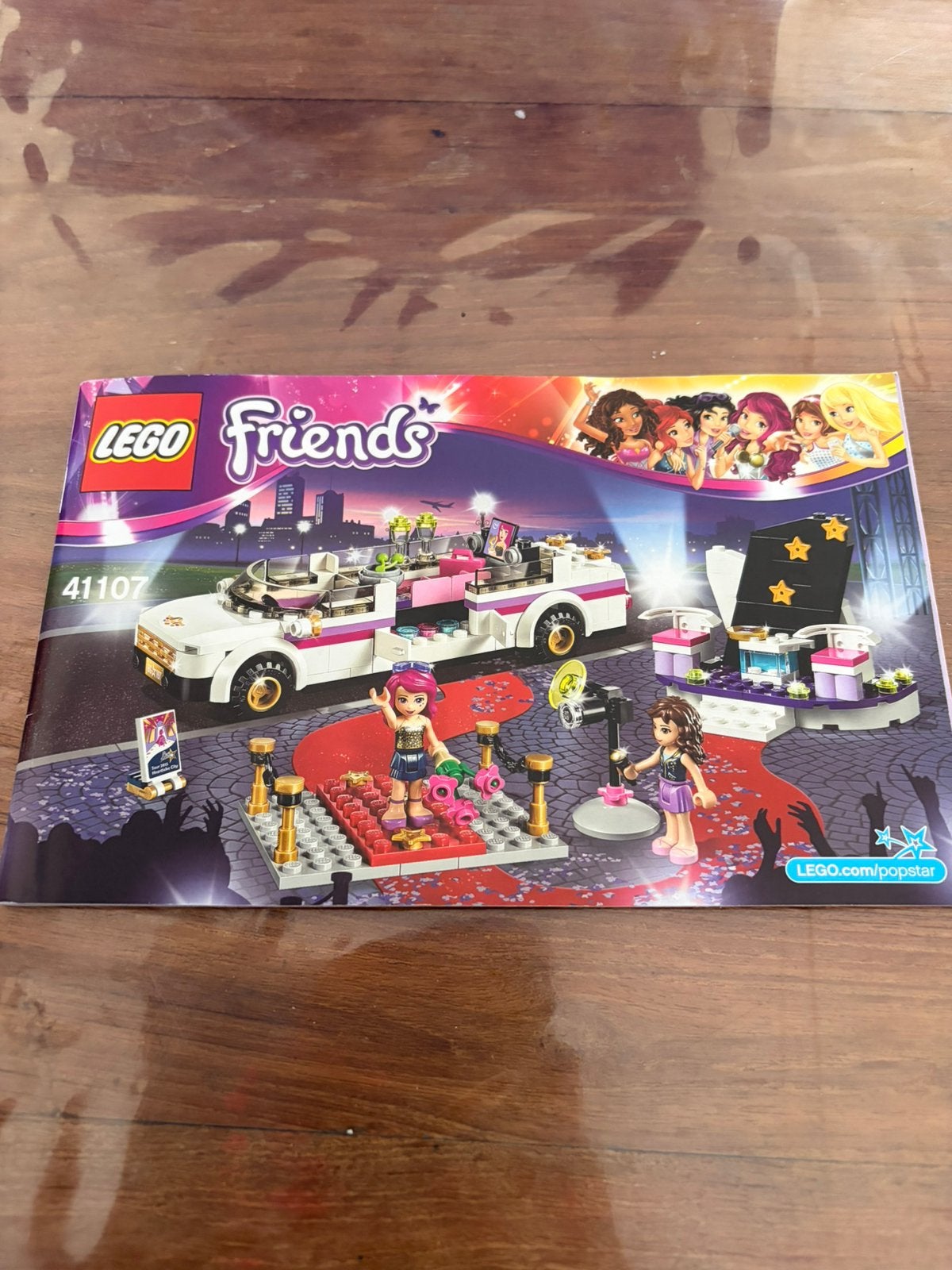 Lego friends 41107 poster limousine, Gebruikt, Lego, Friends, Ophalen of Verzenden