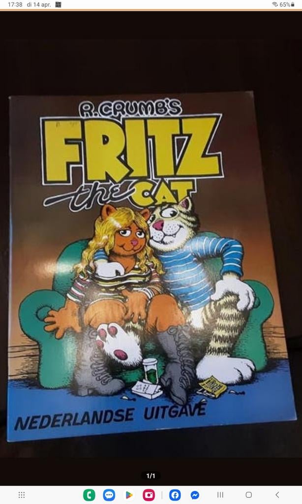 R. Crumb's Fritz the Cat, Ophalen of Verzenden, Gelezen