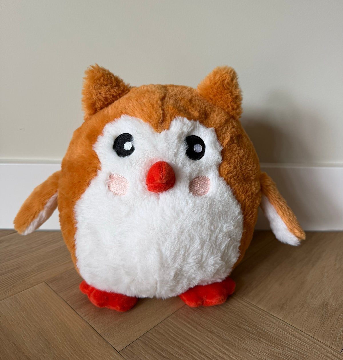 Knuffel, Uil, hema, Ophalen of Verzenden, Zo goed als nieuw, Overige typen