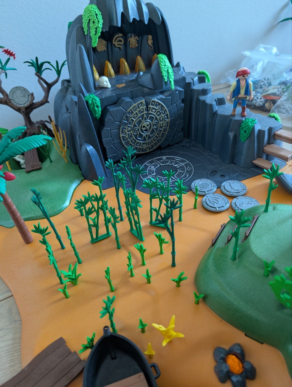 Playmobilset 5134 Groot piraten, avonturen, schateiland, Ophalen, Gebruikt, Complete set