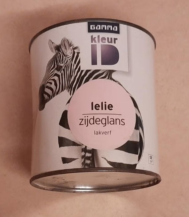 GAMMA KleurID lak lelie zijdeglans 750 ml, Doe-het-zelf en Verbouw, Verf, Beits en Lak, Nieuw, Ophalen of Verzenden, Roze, Lak