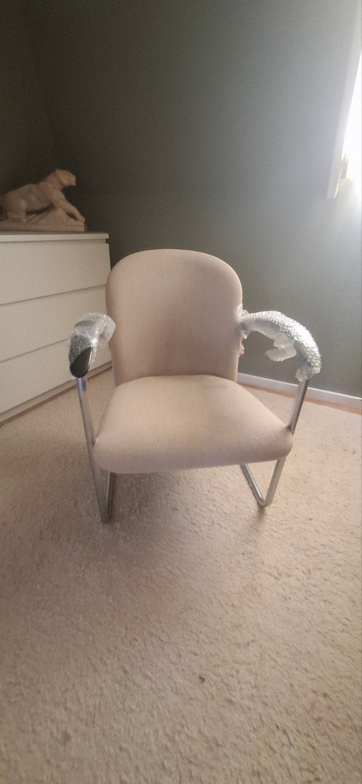 Gispen 414 damesfauteuil matchroom, Ophalen, Gebruikt, Overige kleuren, Stof