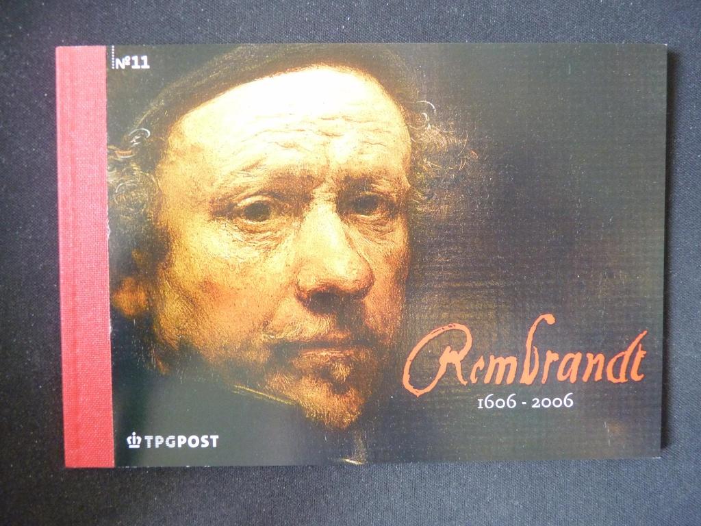 nederland  prestige boekje rembrandt 2006., Postzegels en Munten, Verzenden, Na 1940, Postfris