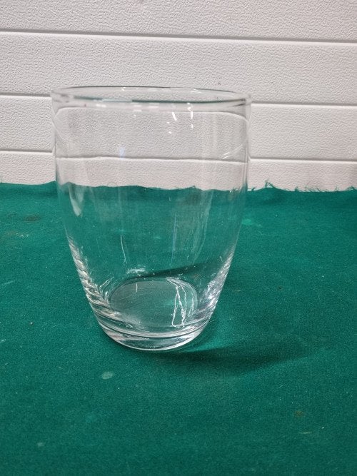 Vaas van glas dikke bodem, Ophalen of Verzenden