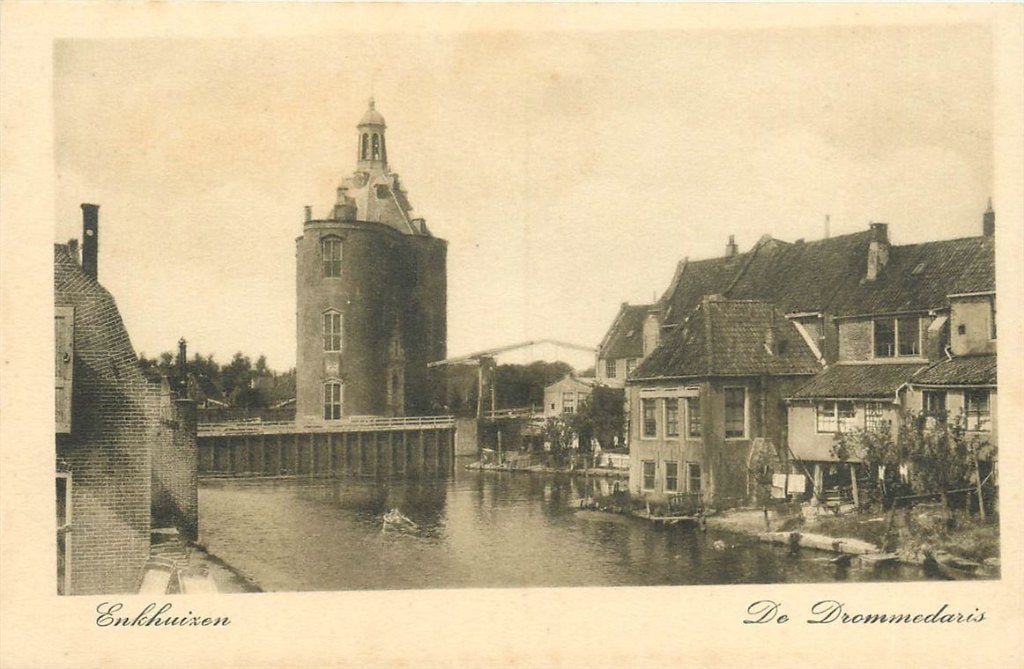 379-184-047 Enkhuizen Dromedaris, Verzenden, Voor 1920, Noord-Holland