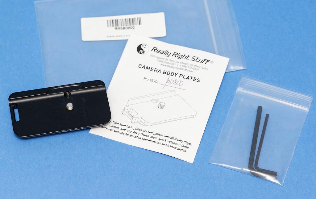 Camerabodyplaat voor de Nikon D800, Ophalen of Verzenden, Zo goed als nieuw, Overige typen