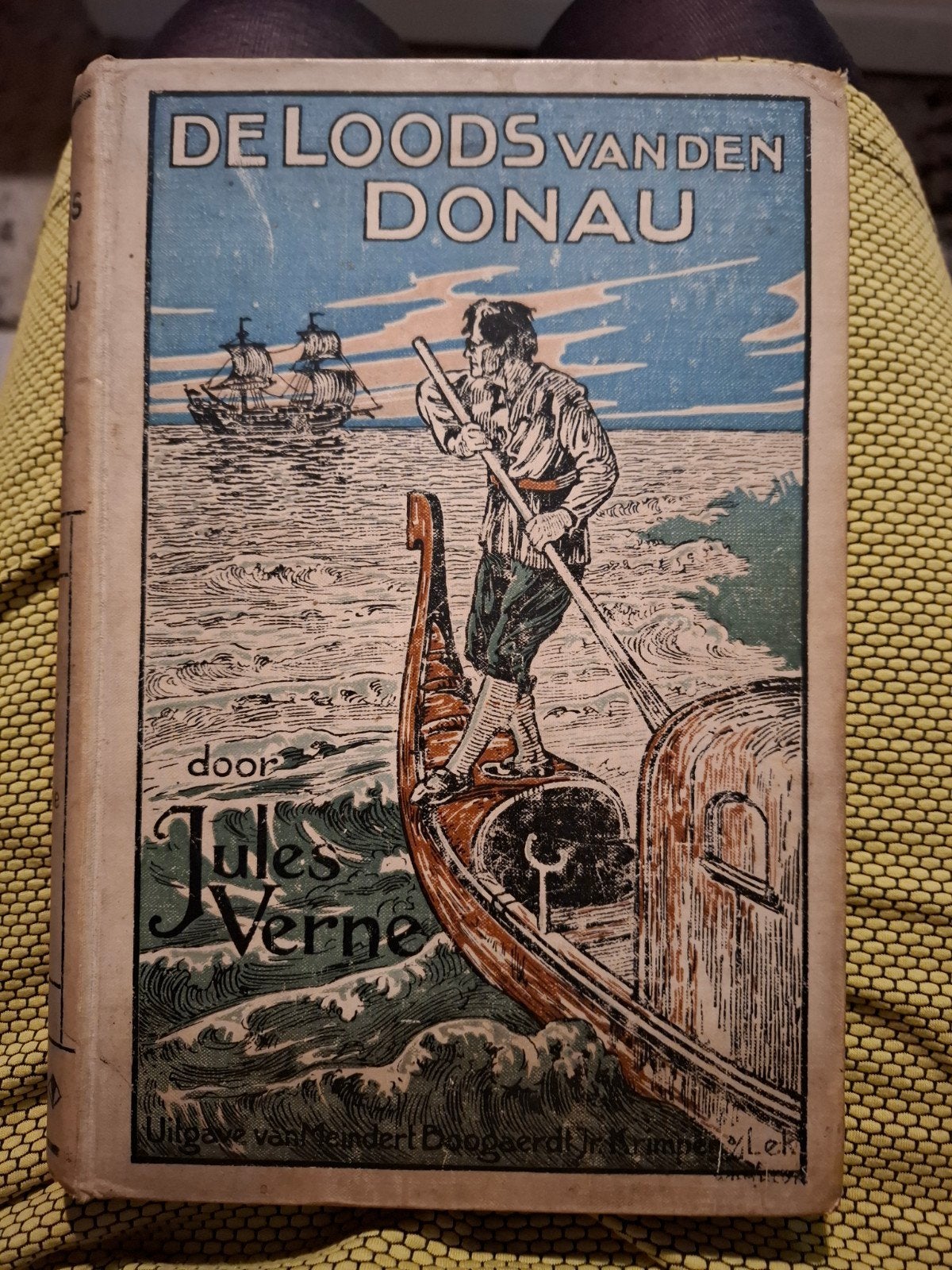 De loods van den Donau  , door Jules Verne, Ophalen of Verzenden, Jules Verne