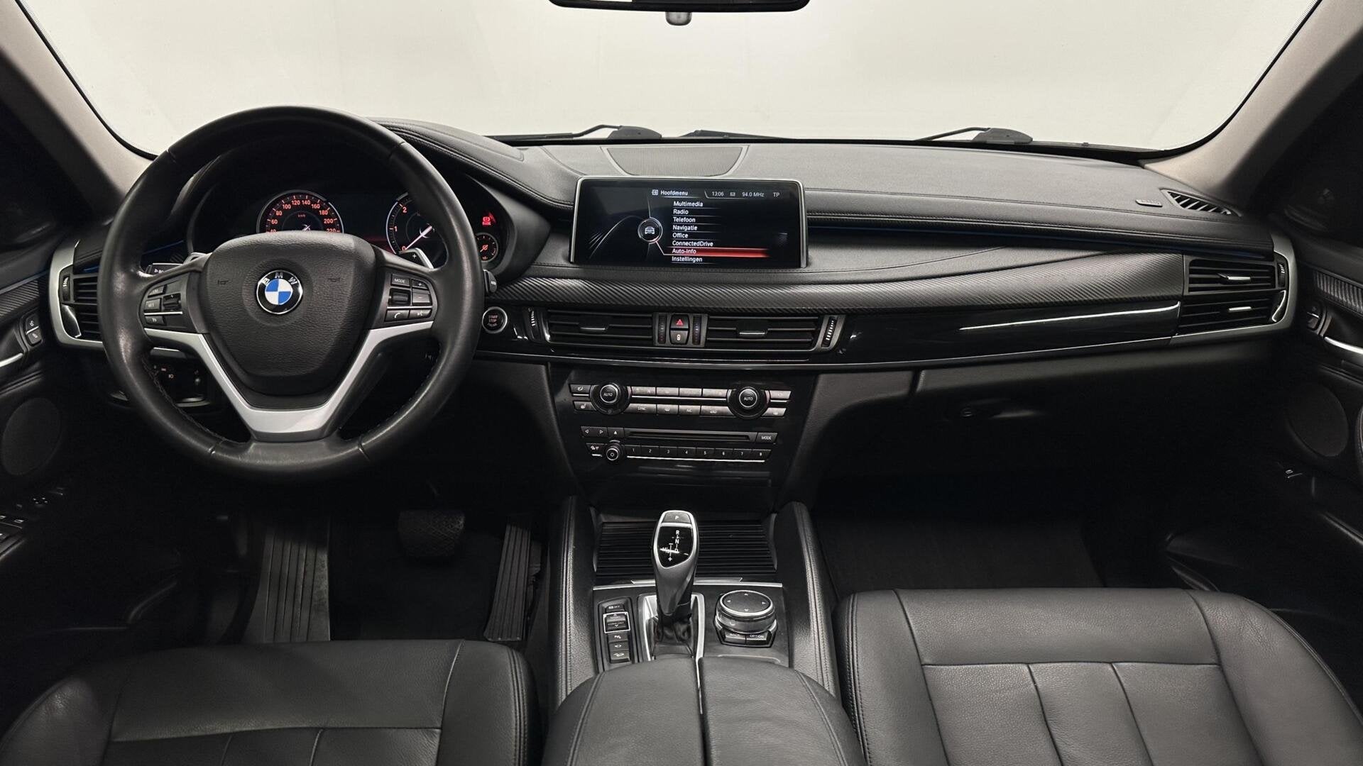 BMW X6 xDrive40d High Executive LEER NAVI CAMERA SCHUIF/OPEN, Auto's, Gebruikt, 2993 cc, Met garantie (alle), 4 stoelen