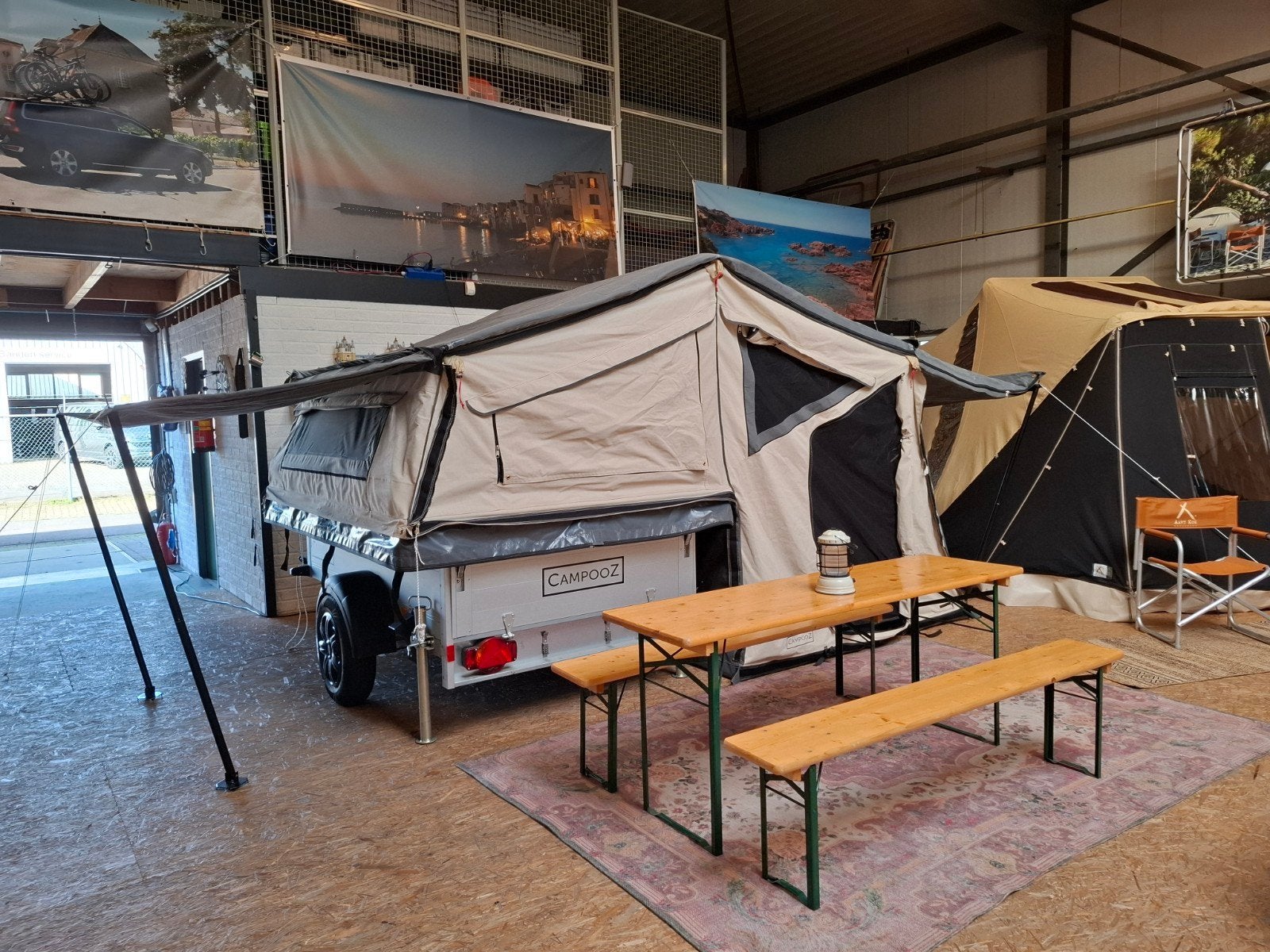 Campooz Fat Freddy 2018, afkomstig van 1e eigenaar, Caravans en Kamperen, Ophalen, Tot en met 2