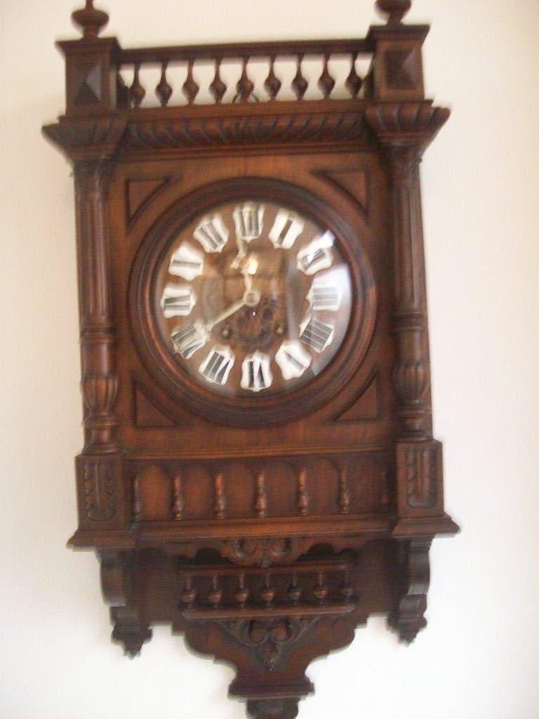 regulateur   wandklok, Ophalen