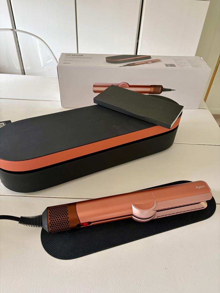 Dyson Airstrait kleur Amber Silk, Ophalen, Zo goed als nieuw, Haarverzorging