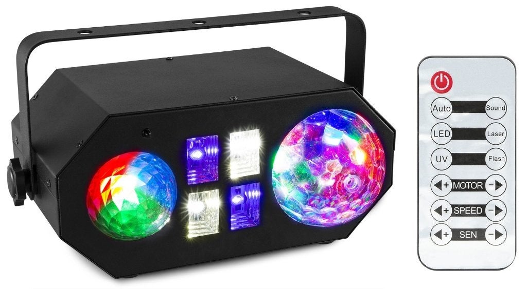 Party-light Waterwave Jellyball met UV en strobo, Beamz, Geluidgestuurd, Nieuw, Ophalen of Verzenden, Nb