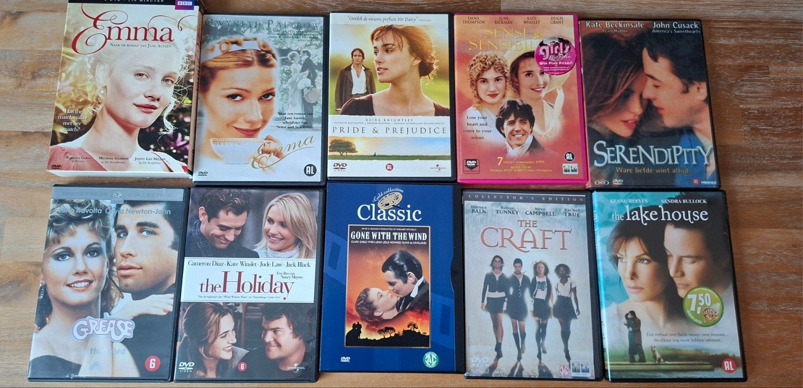 Diverse DVD Collectie: Romantiek, Drama & Klassiekers, Ophalen of Verzenden