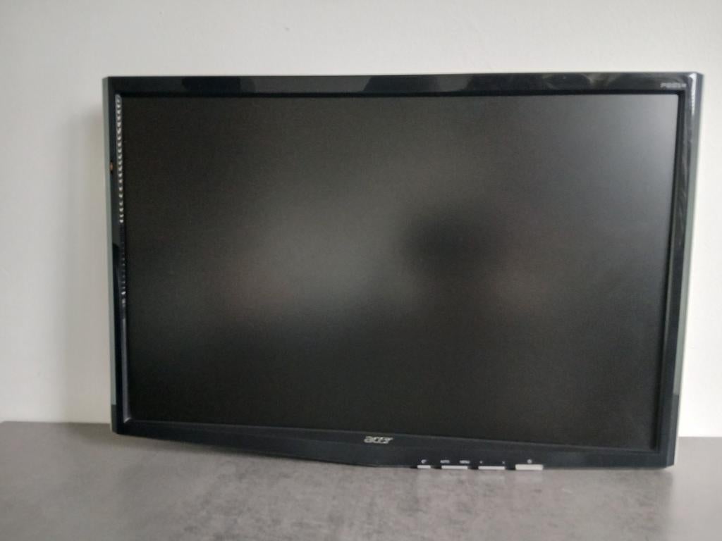 Acer P221W 22 inch LCD Monitor, Gebruikt, Kantelbaar, Full HD, Ophalen of Verzenden