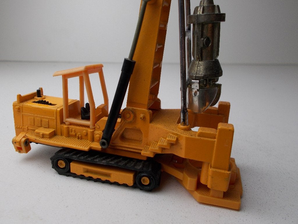 1972 SHINSEI JAPAN MINI POWER EARTH DRILL + Rupsbanden! Izgs, Ophalen of Verzenden, Zo goed als nieuw, Hijskraan, Tractor of Landbouw