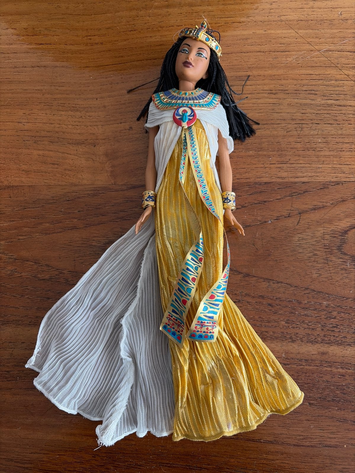 Barbie Egyptische Koningin Cleopatra Pop, Ophalen of Verzenden, Gebruikt, Fashion Doll