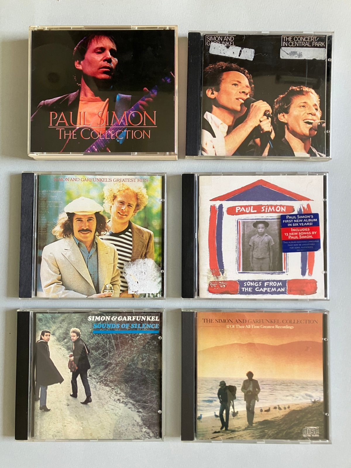 Simon & Garfunkel / Paul Simon collectie, Ophalen of Verzenden, Zo goed als nieuw, Poprock