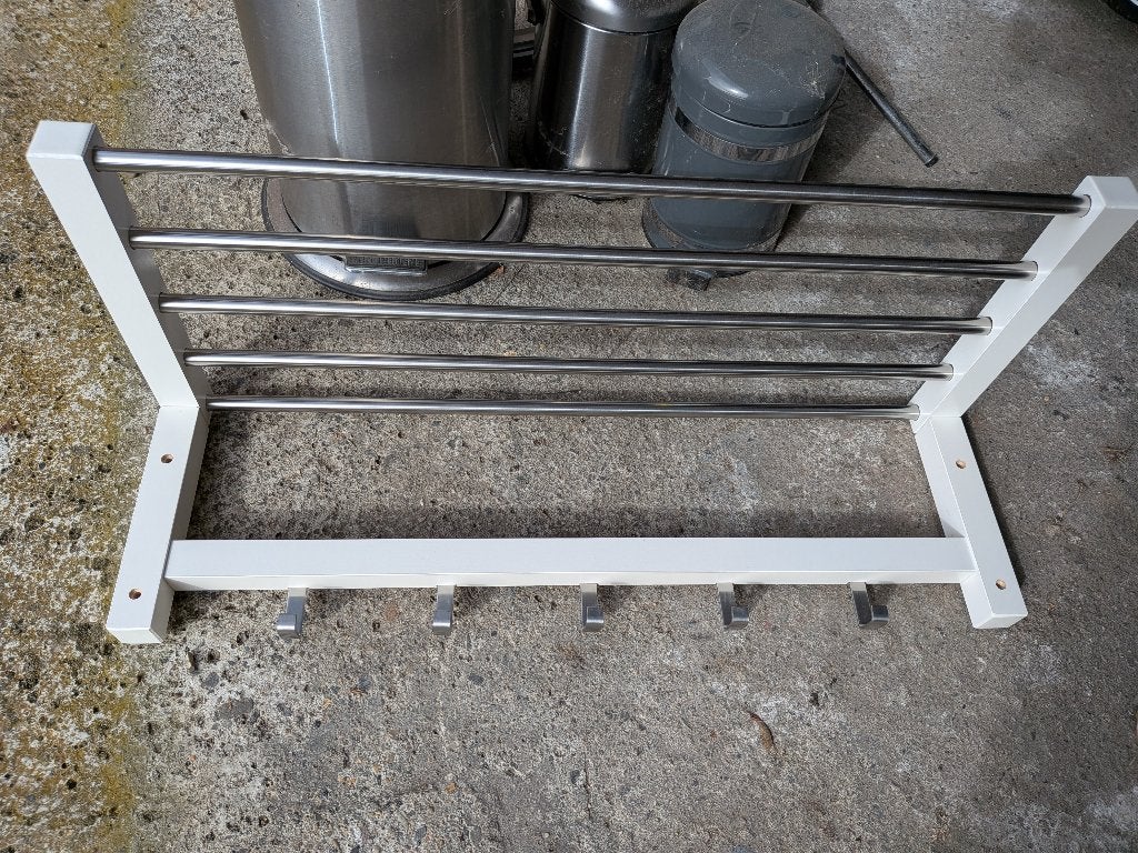 Kapstok Ikea Tjusig, Zo goed als nieuw, Minder dan 100 cm, Hout, Ophalen