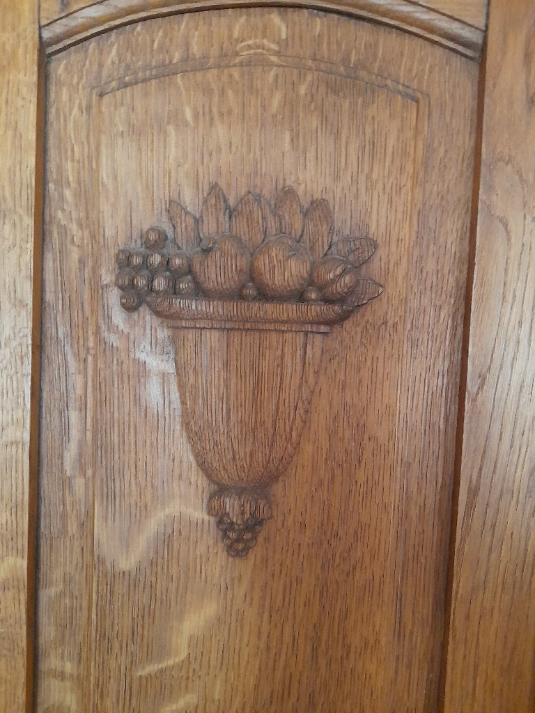 eiken kast, Ophalen