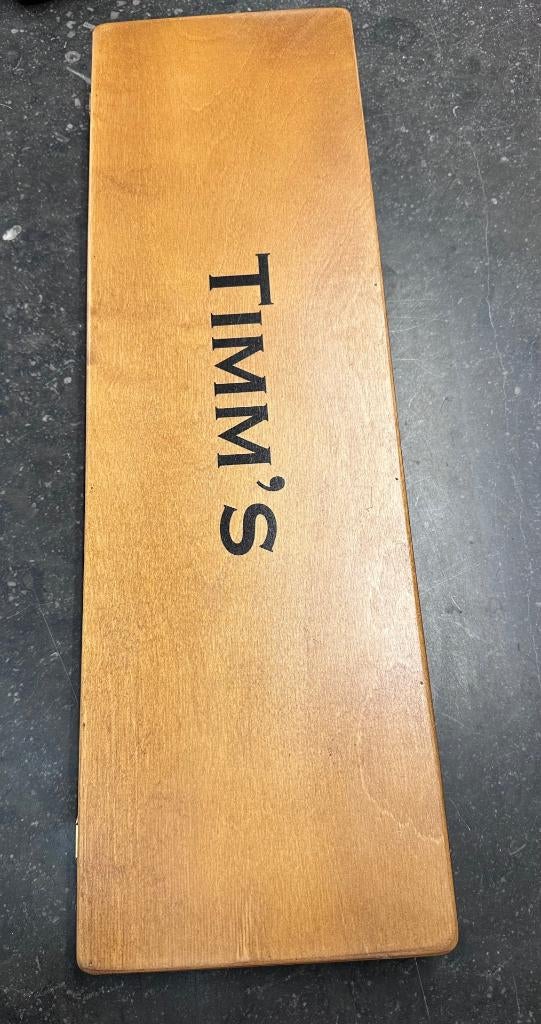 Timm’s Deluxe Wooden Onderlijnen Box maat L, Watersport en Boten, Hengelsport | Witvissen, Nieuw, Overige typen, Ophalen of Verzenden