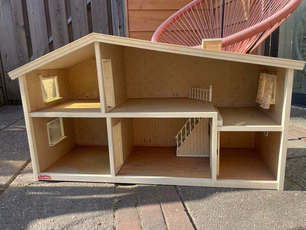 Retro poppenhuis, Ophalen, Poppenhuis
