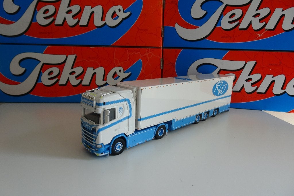 Waasdorp Transport Scania S730 - Tekno, Ophalen of Verzenden, Nieuw, Bus of Vrachtwagen, Tekno