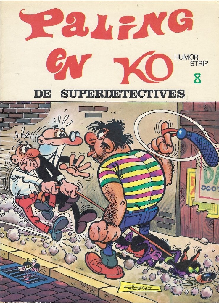 Paling en Ko 8 De Superdetectives (F. Ibáñez), Ophalen, F. Ibáñez, Eén stripboek, Zo goed als nieuw