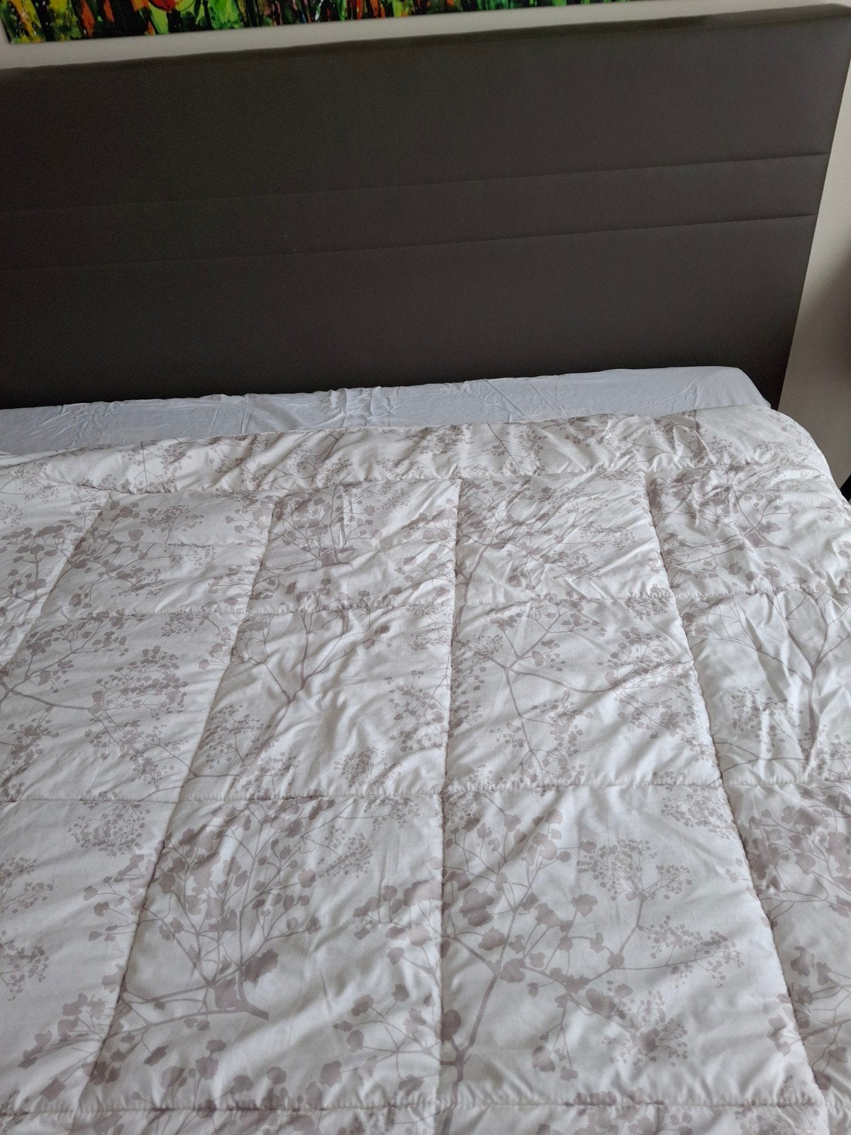 Tweepersoonsbed 160x200 met hoofdbord