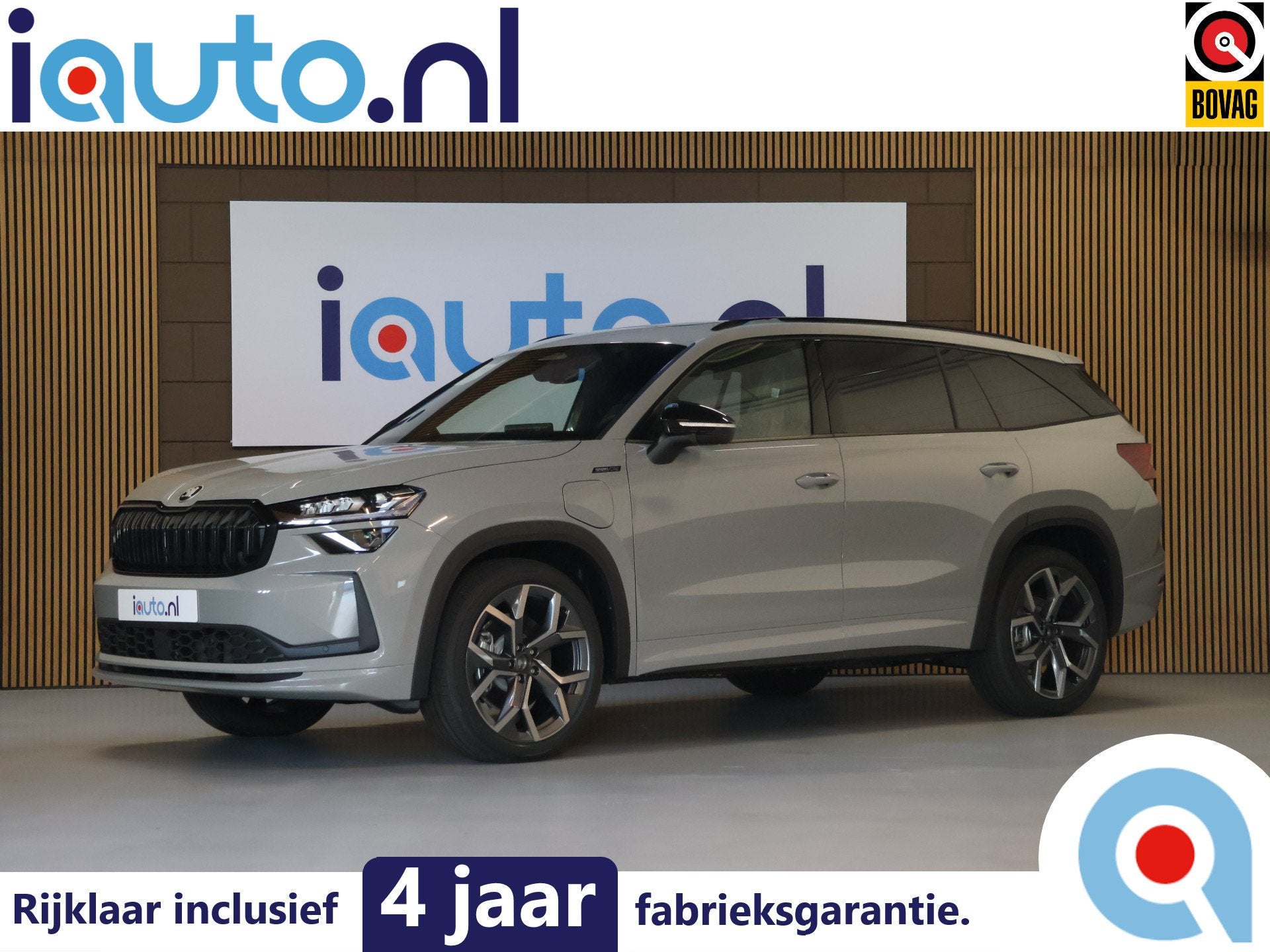 Skoda Kodiaq 1.5 TSI PHEV Sportline Pano/Matrix LED/ACC/Keyl, Auto's, Adaptive Cruise Control, Euro 6, 4 cilinders, Plug-in hybride