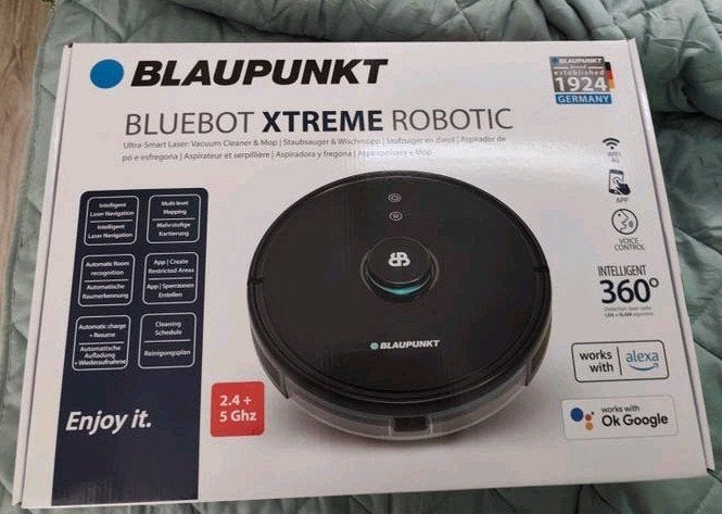 Blaupunkt Bluebot Xtreme, Witgoed en Apparatuur, Stofzuigers, Ophalen, Overige merken, Robotstofzuiger, Reservoir