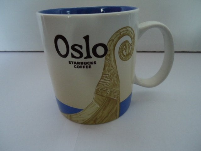 Starbucks Oslo mok, Ophalen of Verzenden, Zo goed als nieuw, Gebruiksvoorwerp