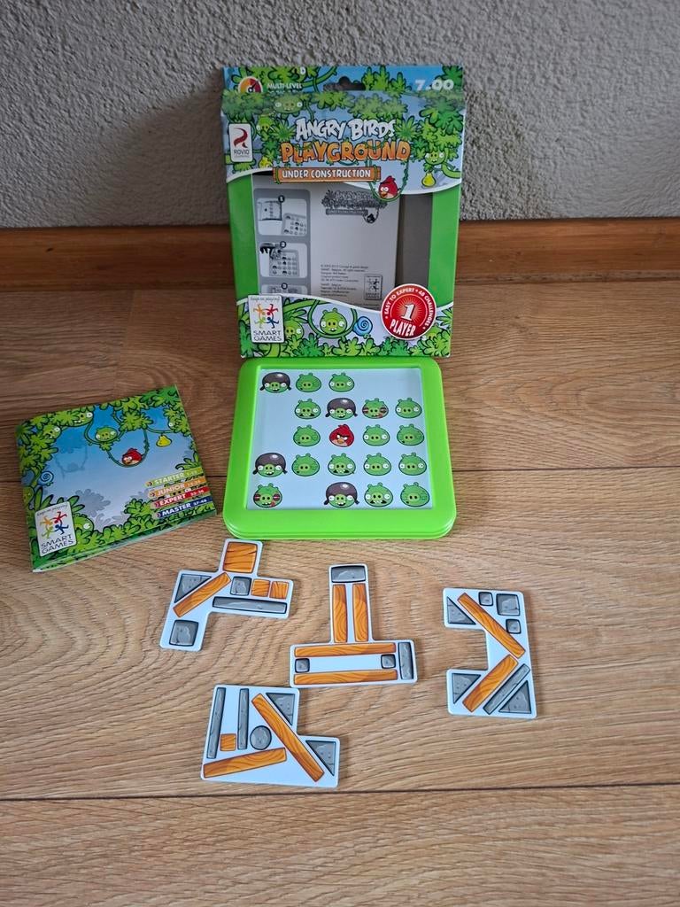 Angry Birds Playground Under Construction SmartGames, Ophalen of Verzenden, Zo goed als nieuw
