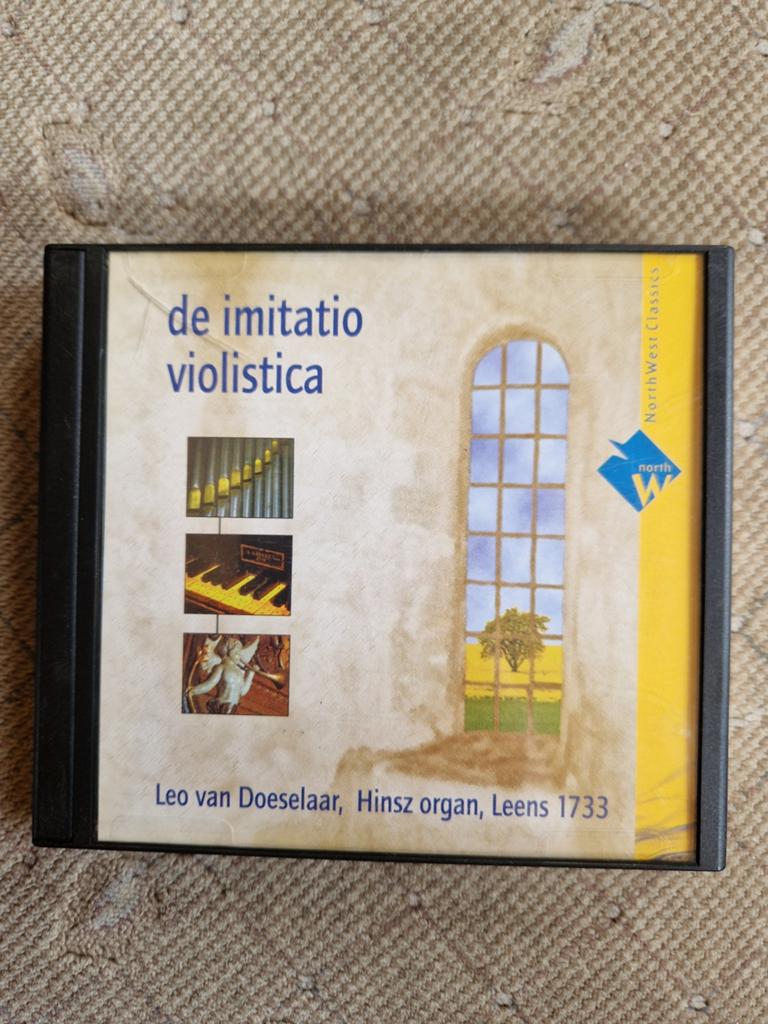 Leo van Doeselaar - Hinsz orgel Leens (CD), Ophalen of Verzenden, Barok, Zo goed als nieuw, Overige typen
