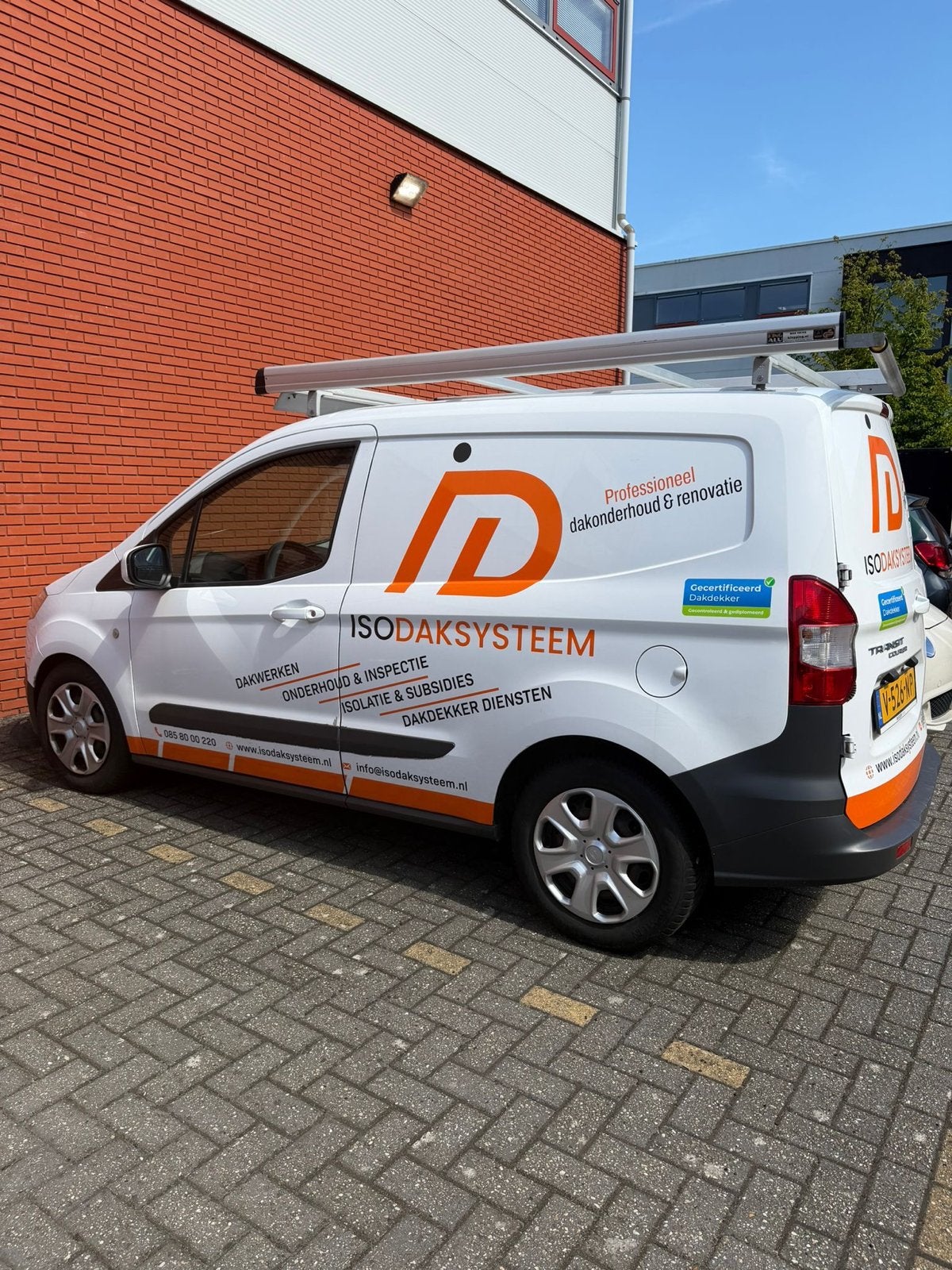 Ford Transit Courier 1.5 Tdci 55KW 2018, Auto's, Euro 5, Stof, 74 pk, 4 cilinders