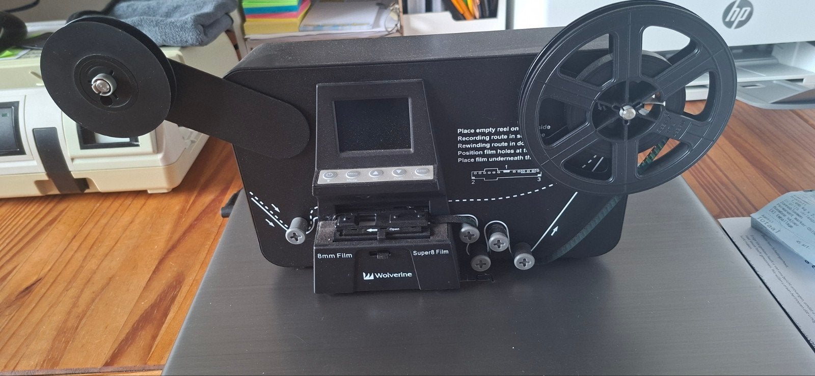 Wolverine F2D MovieMaker 8mm/Super 8 Film Digitaliseerder, Audio, Tv en Foto, Videospelers, Ophalen of Verzenden, Zo goed als nieuw