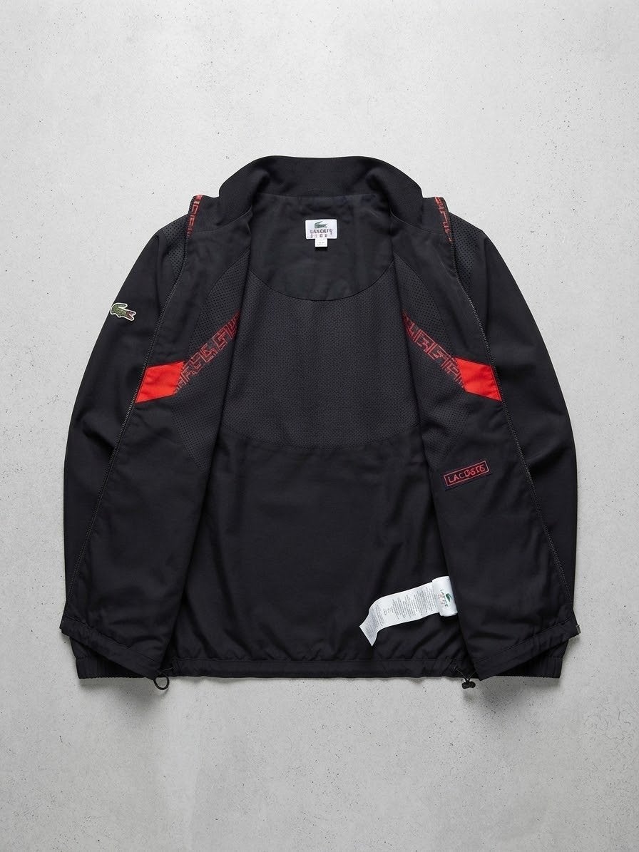 Lacoste Sport Heren Jas, Kleding | Heren, Ophalen of Verzenden, Zo goed als nieuw, Overige maten, Zwart