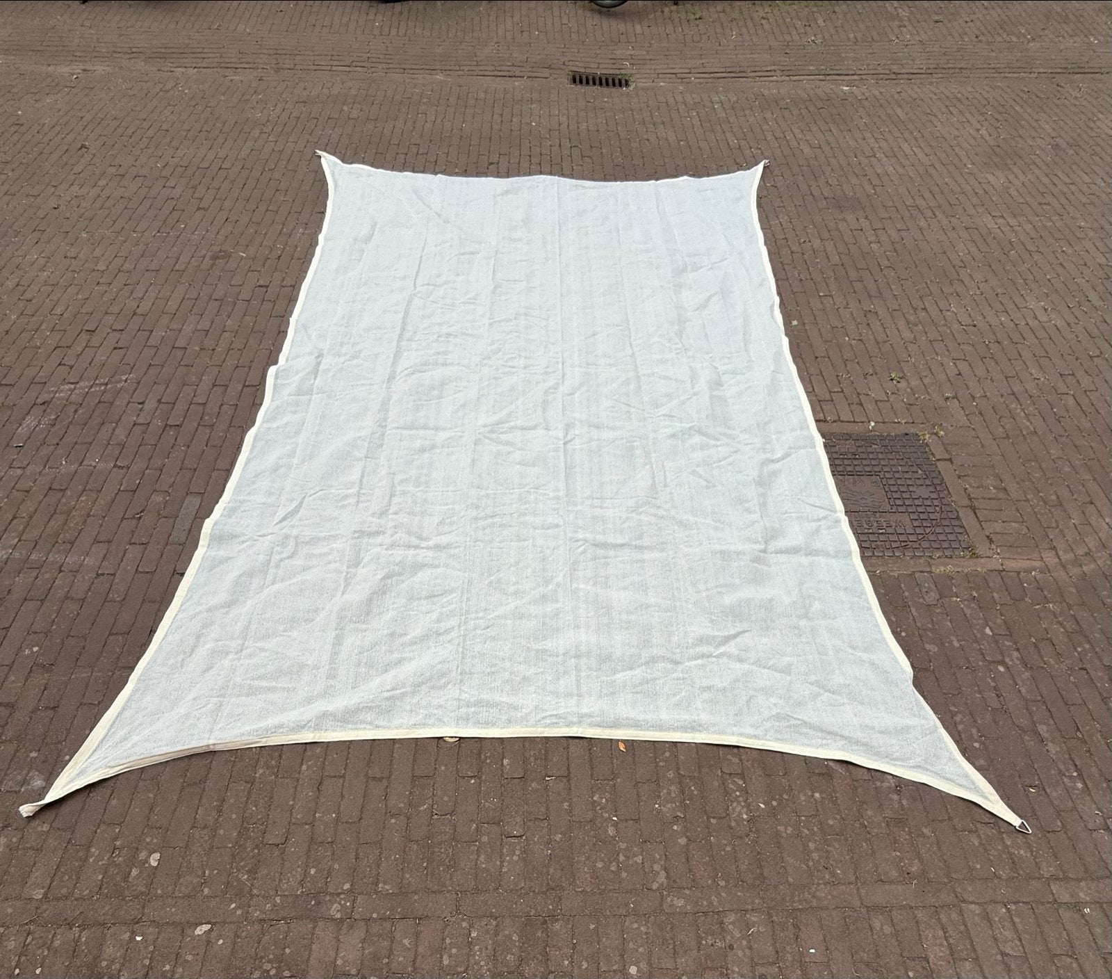 Hansa schaduwdoek 4x2,5 meter, Tuin en Terras, Schaduwdoeken, Ophalen of Verzenden, Zo goed als nieuw