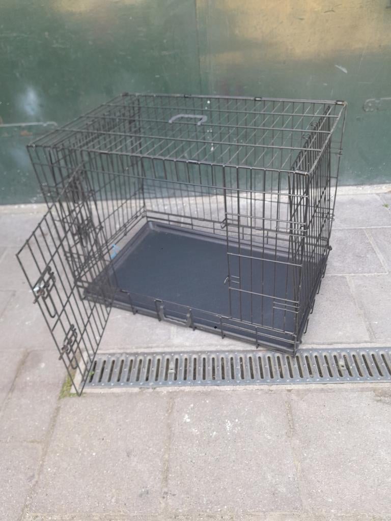 Bench 75x50x60 Opvouwbare, Dieren en Toebehoren, Hondenhokken, Ophalen of Verzenden, Zo goed als nieuw, 110 cm of meer, Minder dan 65 cm