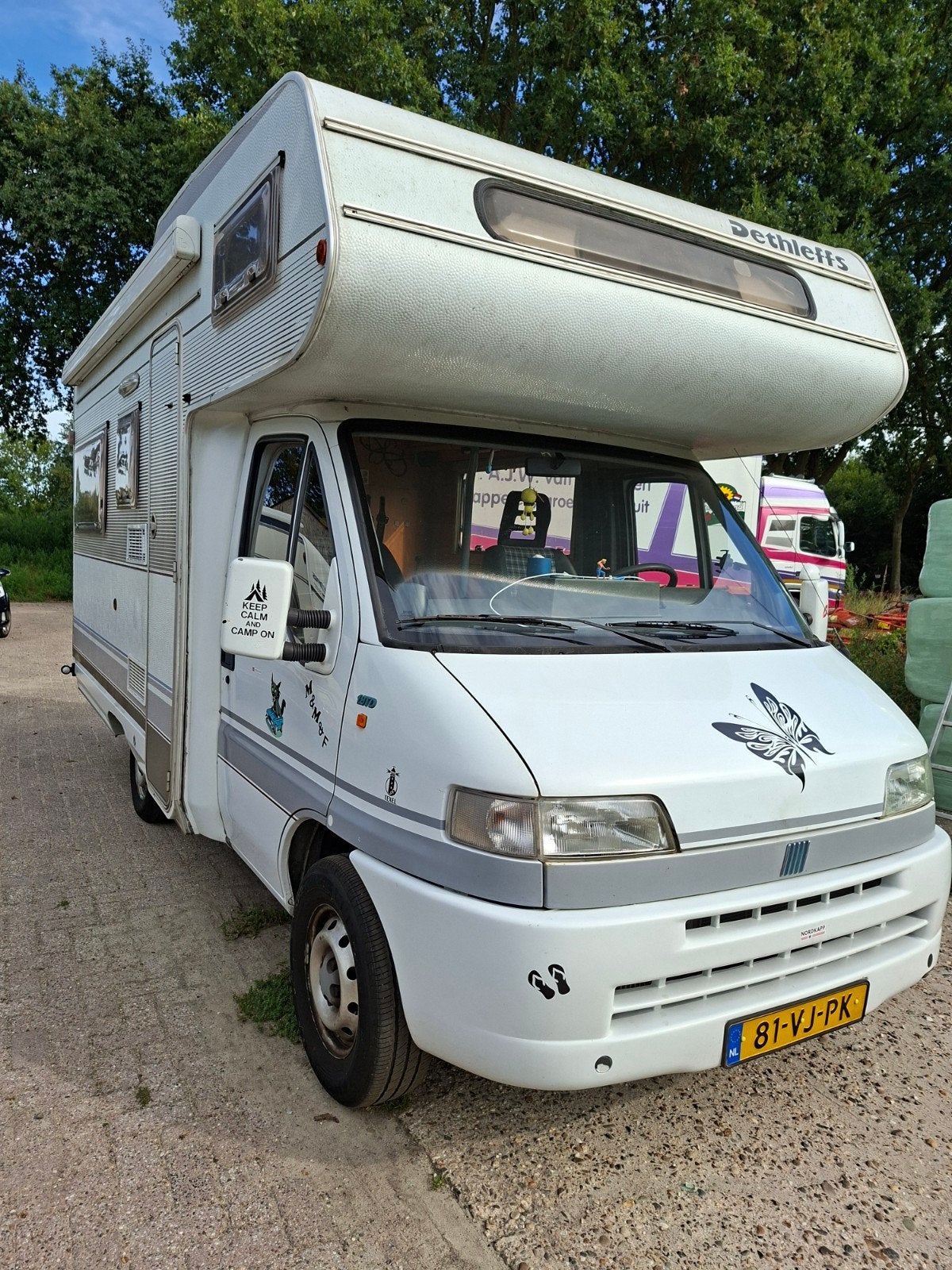 Fiat 230 Dethleffs camper 1996 - nieuwe APK -, Alkoof, Fiat, Particulier, Dethleffs