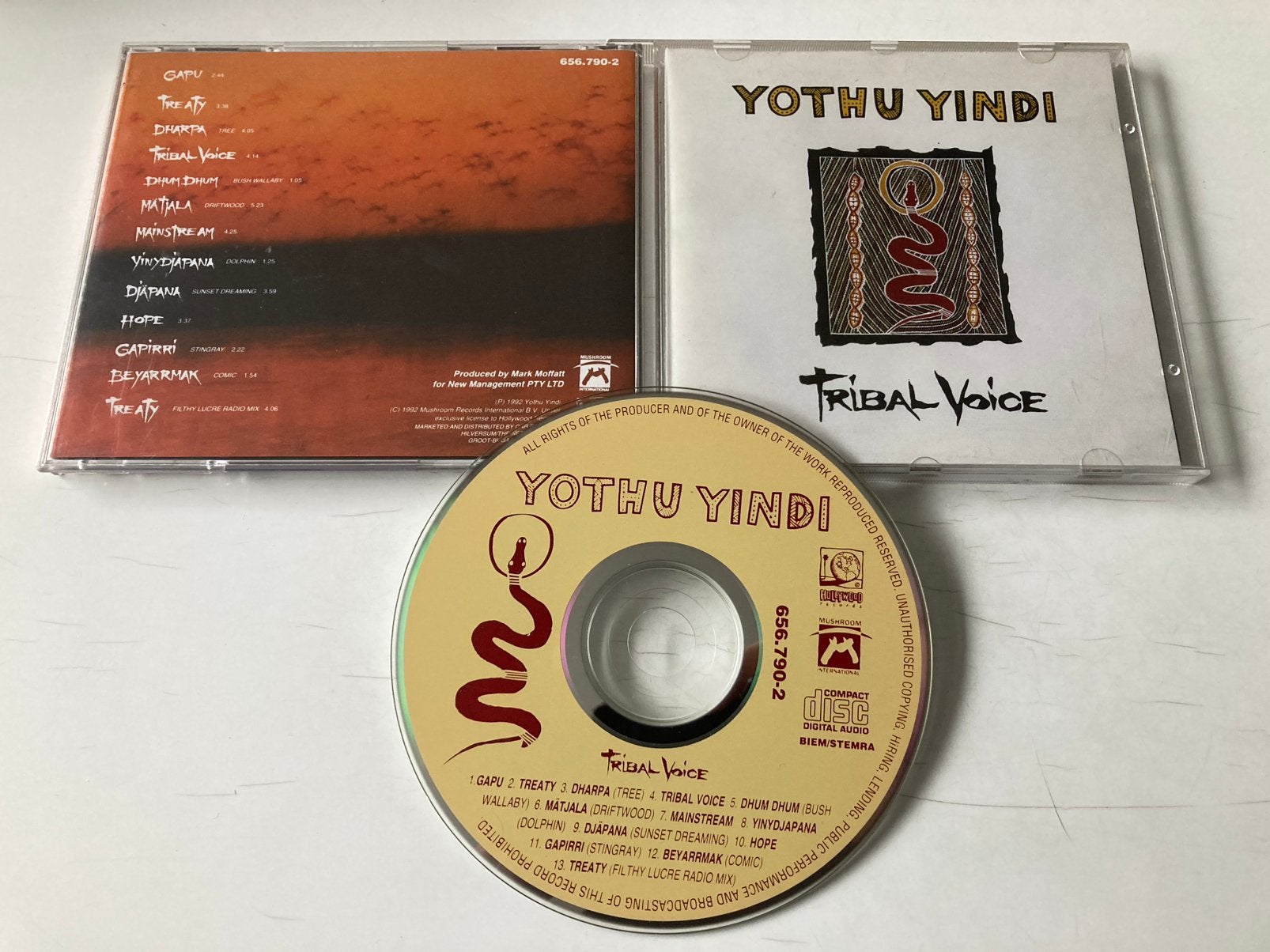 Yothu Yindi - tribal voice, Ophalen of Verzenden, Zo goed als nieuw