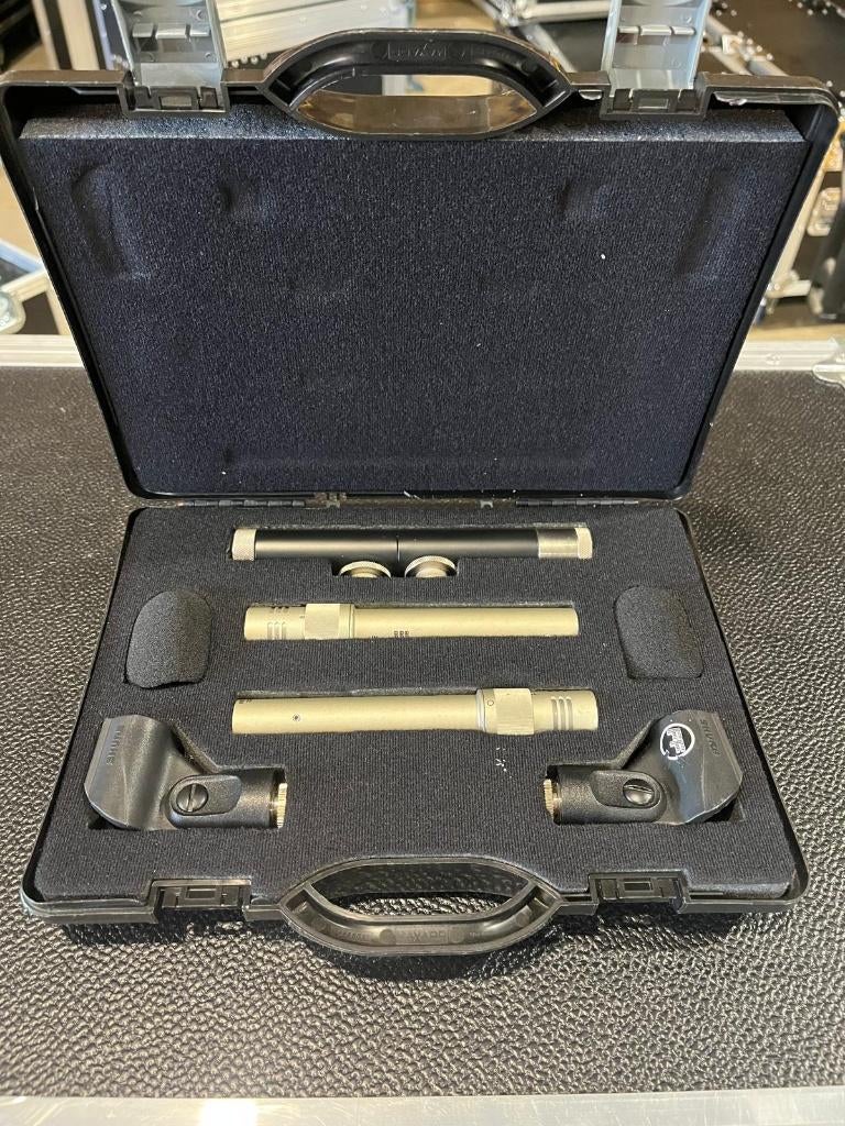 Shure KSM141/SL-ST condensator microfoon stereo pair, Muziek en Instrumenten, Microfoons, Shure, Ophalen of Verzenden, Zo goed als nieuw