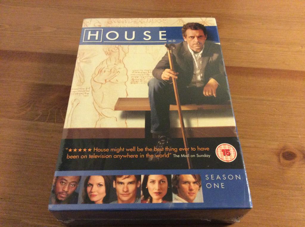 House het eerste seizoen 6 dvd box nieuw in folie. engels, Boxset, Drama, Ophalen of Verzenden, Nieuw in verpakking