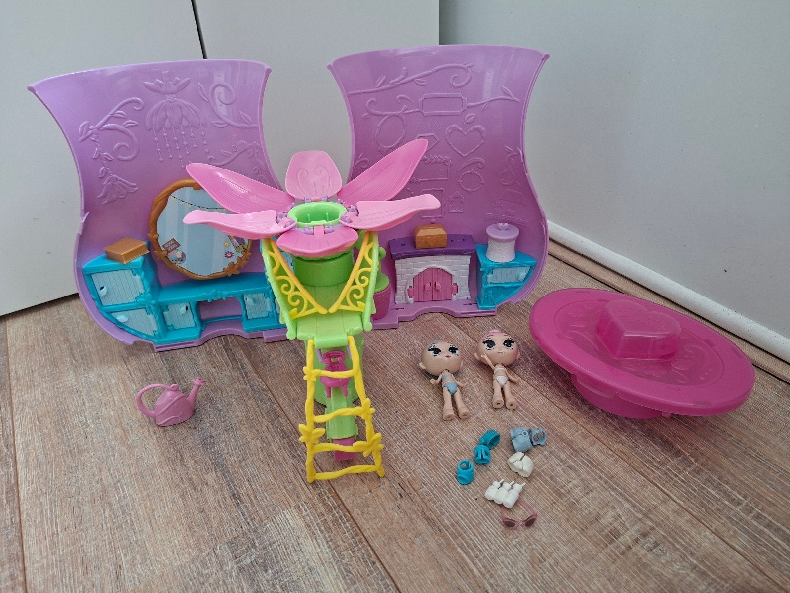 Blume pop speelset met 2 poppen en accessoires, Ophalen of Verzenden, Gebruikt, Meisje