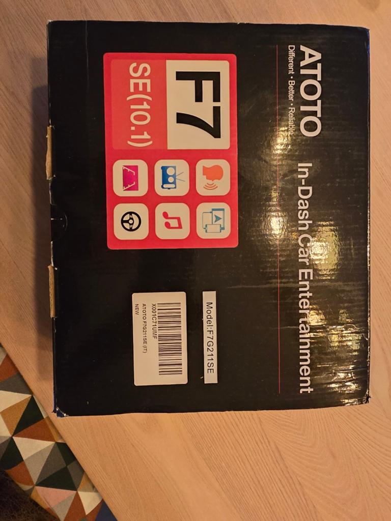 ATOTO F1 10.1 inch Double Din Android Auto Apple Carplay, Auto diversen, Autoradio's, Zo goed als nieuw, Ophalen of Verzenden