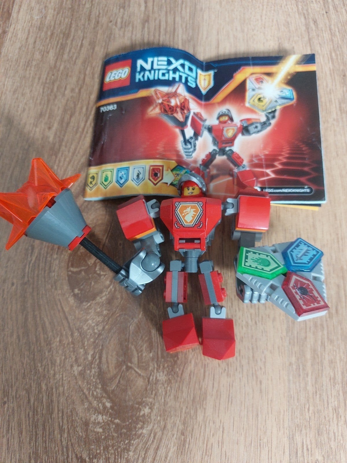 Lego 70363 Nexo Knights, Gebruikt, Lego, Ophalen of Verzenden, Complete set
