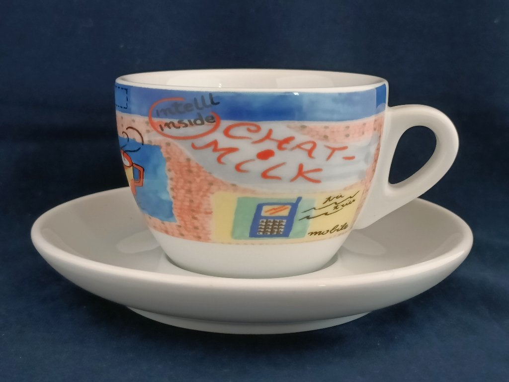 La porcellane d'Ancap - cappuccinokop Chatmilk, Huis en Inrichting, Keuken | Servies, Overige merken, Ophalen of Verzenden, Zo goed als nieuw
