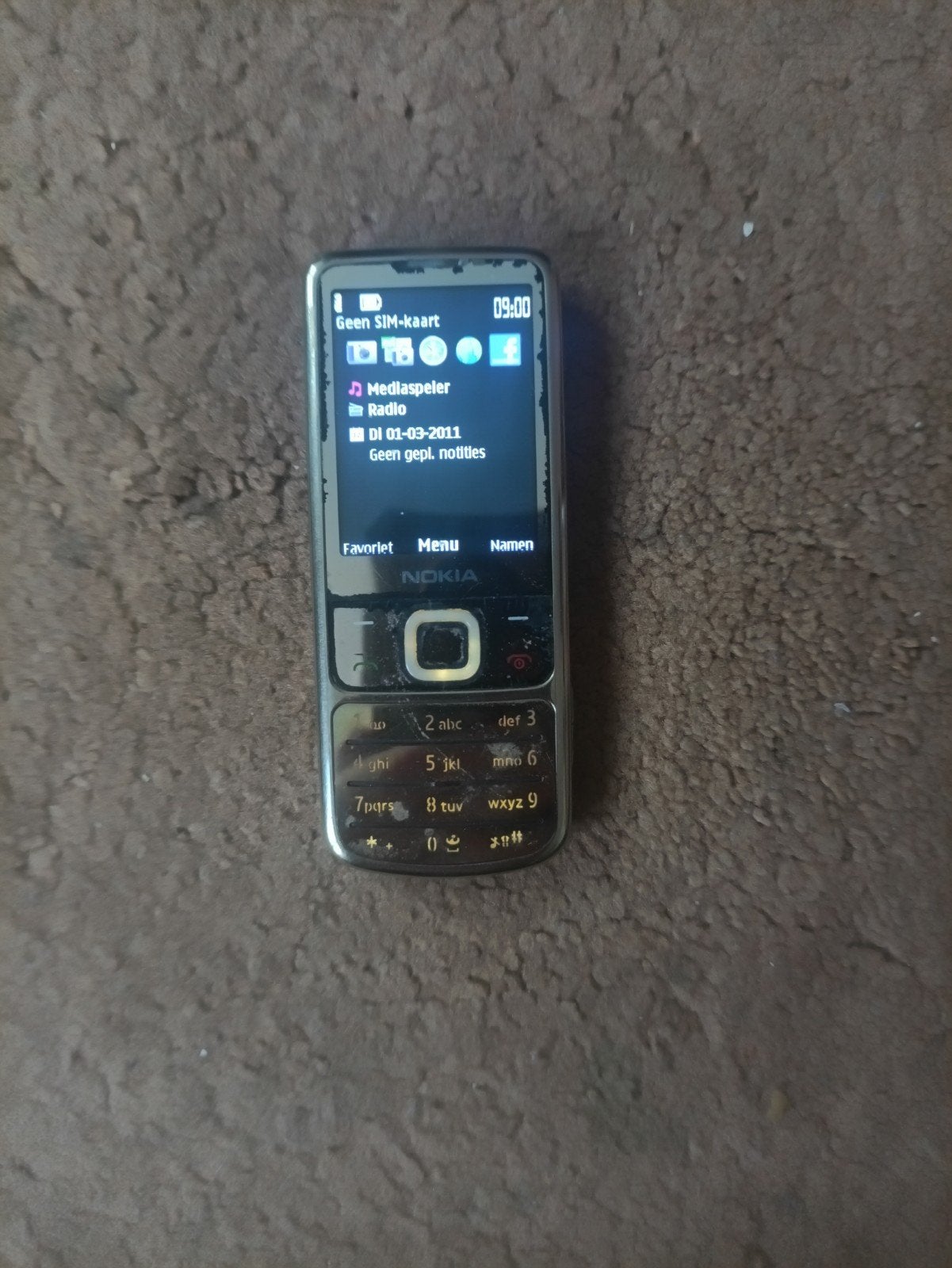 Nokia 6700 goudkleurige, Telecommunicatie, Ophalen of Verzenden