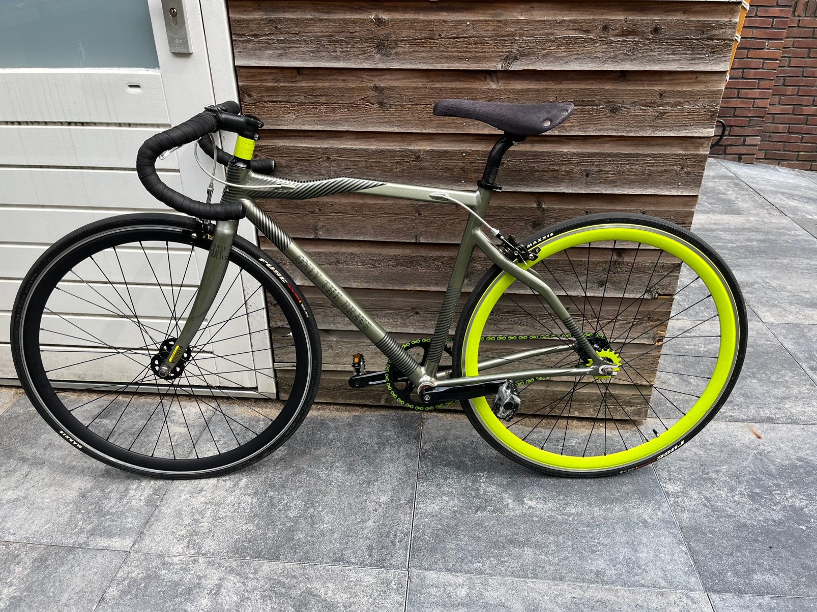 Racefiets singlespeed (Fixie), Fietsen en Brommers, Ophalen, Zo goed als nieuw, Minder dan 10 versnellingen, Overige merken