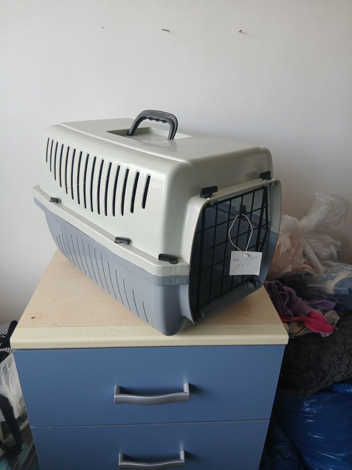 leuke katten vervoers koffer nr 272, Ophalen, Gebruikt