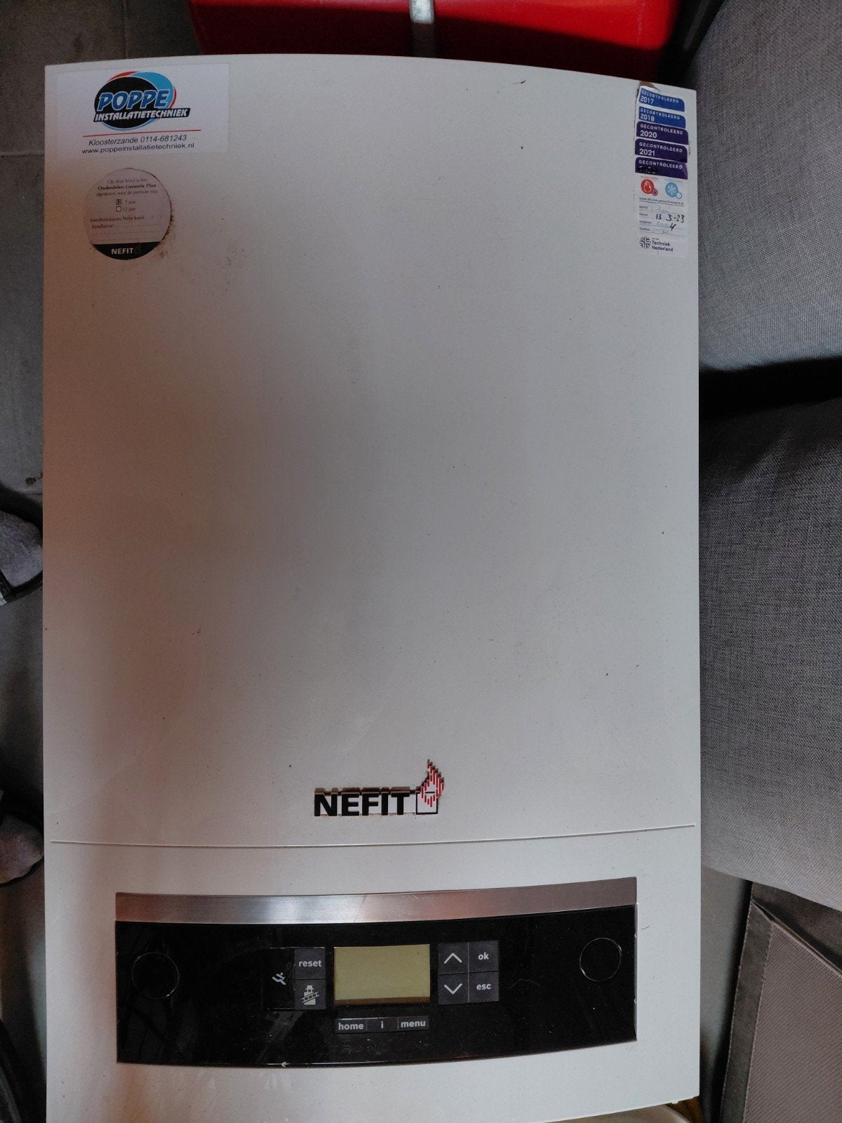 Nefit Combi Ketel - Goed Onderhouden HR-ketel, 30 tot 80 cm, Gebruikt, Cv-ketel of Combi-ketel, Minder dan 60 cm
